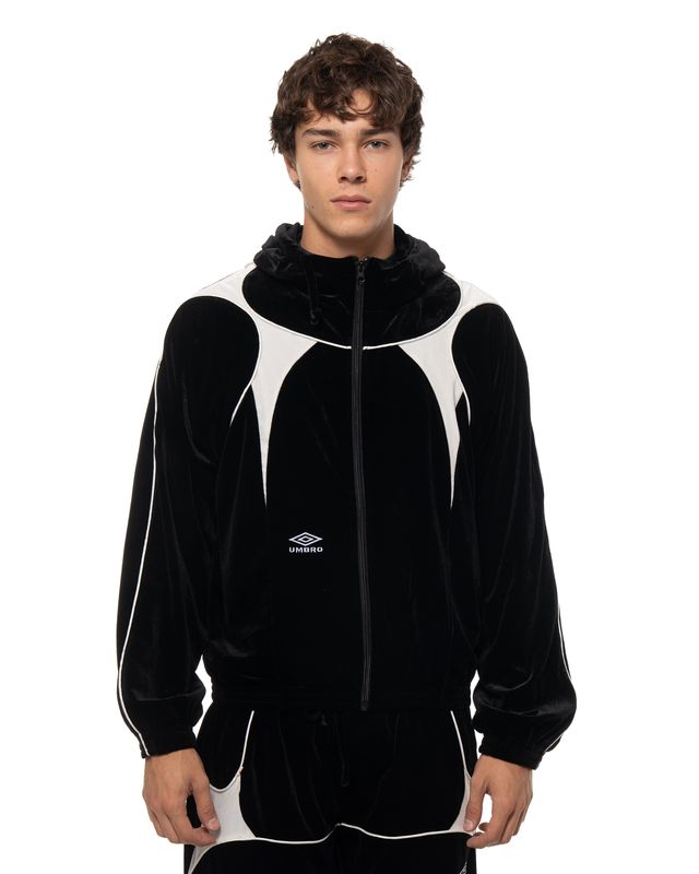 UMBRO VELVET JESTER TRACKSUIT BLACK