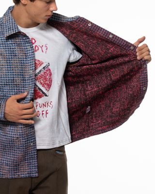 PLEASURES OPERATOR REVERSIBLE OVERSHIRT