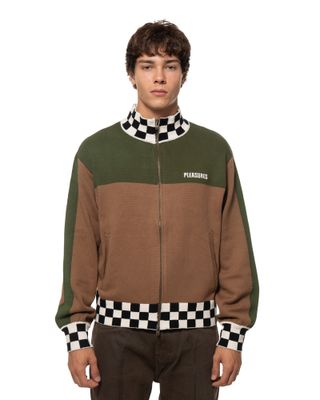 PLEASURES AUTOMATION KNIT TRACK JACKET