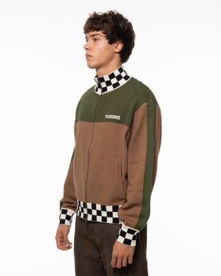 PLEASURES AUTOMATION KNIT TRACK JACKET