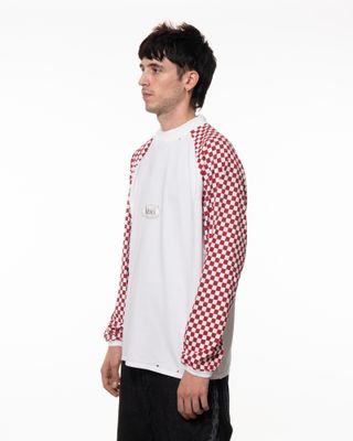 VANS A.O.D. RACING LONG SLEEVE HAUTE RED