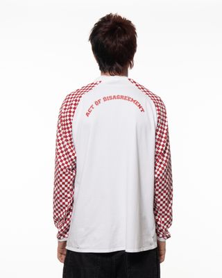 VANS A.O.D. RACING LONG SLEEVE HAUTE RED
