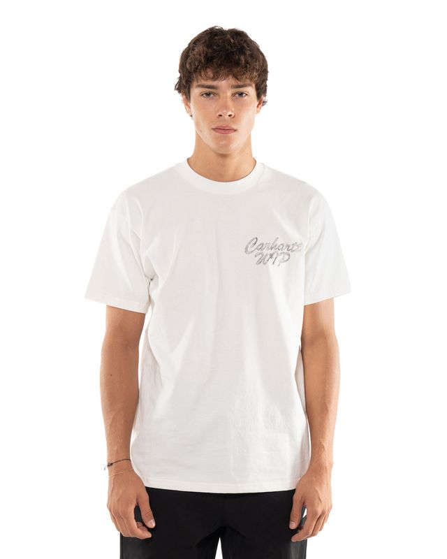 CARHARTT WIP HATCHING SCRIPT SS TEE WAX