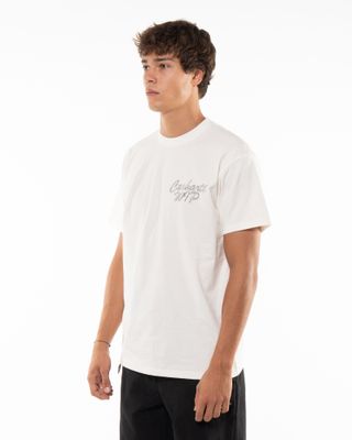 CARHARTT WIP HATCHING SCRIPT SS TEE WAX