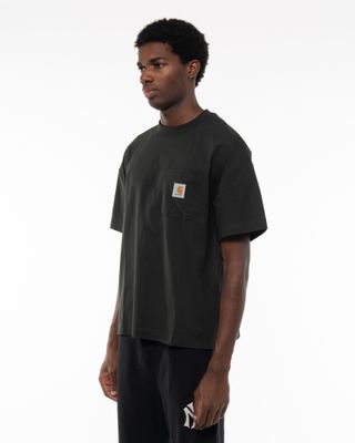 CARHARTT WIP WORK POCKET SS TEE RAVEN