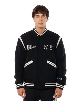 CHAMPION X MLB BOMBER JACKET BLACK