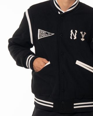 CHAMPION X MLB BOMBER JACKET BLACK
