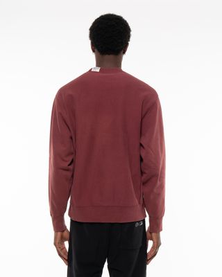 CHAMPION CREWNECK SWEATSHIRT BURGUNDY