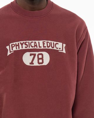 CHAMPION CREWNECK SWEATSHIRT BURGUNDY