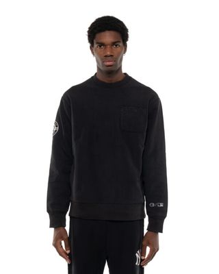 CHAMPION X MLB CREWNECK SWEATSHIRT BLACK