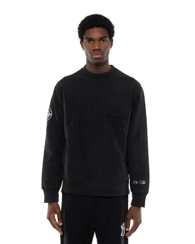 CHAMPION X MLB CREWNECK SWEATSHIRT BLACK