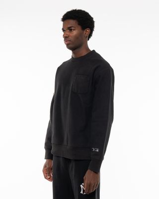 CHAMPION X MLB CREWNECK SWEATSHIRT BLACK