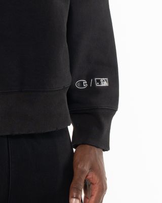 CHAMPION X MLB CREWNECK SWEATSHIRT BLACK