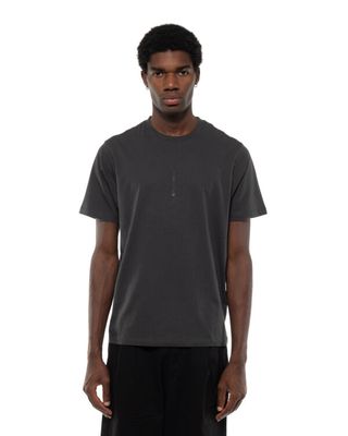 C.P. COMPANY COMFORT LOGO SS TEE BLACK