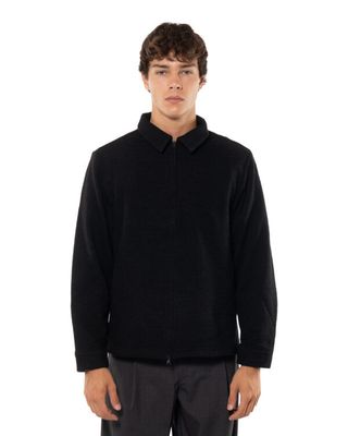 HIKING PATROL EDGE KNIT ZIP SHIRT BLACK
