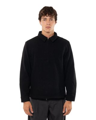 HIKING PATROL EDGE KNIT ZIP SHIRT BLACK
