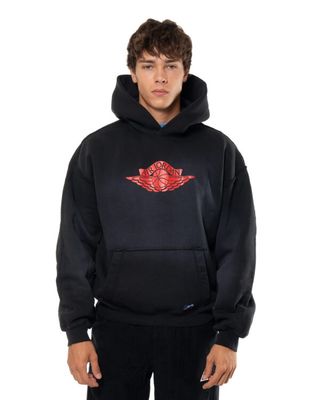 JORDAN FLIGHT WINGS HOODIE BLACK
