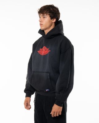 JORDAN FLIGHT WINGS HOODIE BLACK