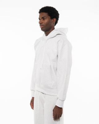 NIKE NRG 560 FLEECE HOODIE BIRCH HEATHER