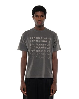 POP TRADING COMPANY SKETCHY SS TEE BLACK