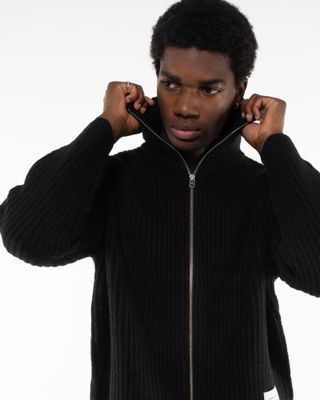 POP TRADING COMPANY KNITTED FULL ZIP