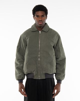 POP TRADING COMPANY FLIGHT JACKET THYME