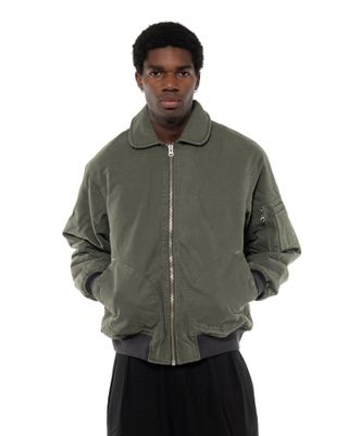 POP TRADING COMPANY FLIGHT JACKET THYME