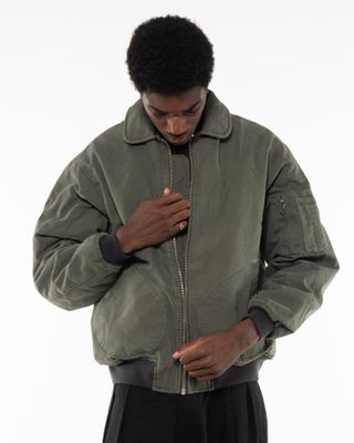 POP TRADING COMPANY FLIGHT JACKET THYME