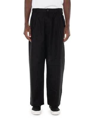 POP TRADING COMPANY BOAT PANTS BLACK