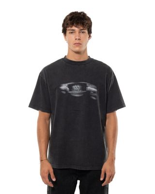 VANS A.O.D. BRACES SS TEE BLACK