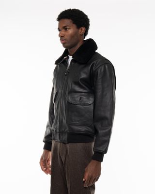 WALK IN PARIS X SCHOTT NYC FLIGHT JACKET