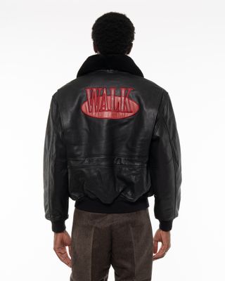 WALK IN PARIS X SCHOTT NYC FLIGHT JACKET