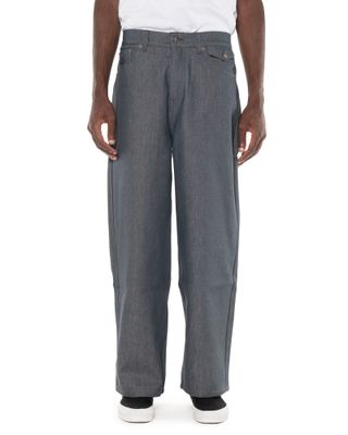 WALK IN PARIS RAW GREY DENIM BAGGY