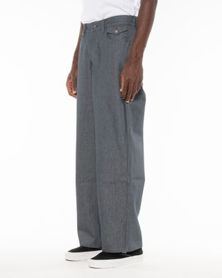 WALK IN PARIS RAW GREY DENIM BAGGY