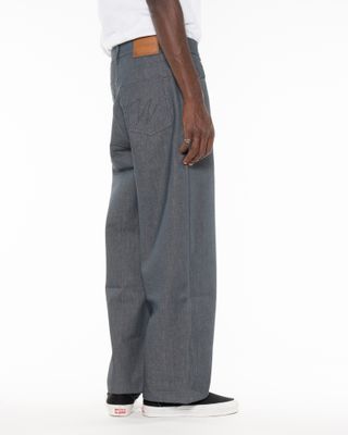 WALK IN PARIS RAW GREY DENIM BAGGY