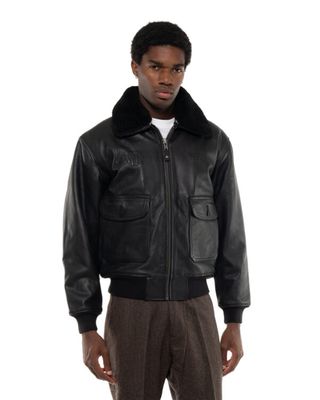 WALK IN PARIS X SCHOTT NYC FLIGHT JACKET