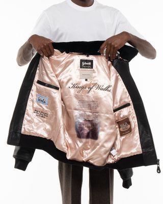 WALK IN PARIS X SCHOTT NYC FLIGHT JACKET