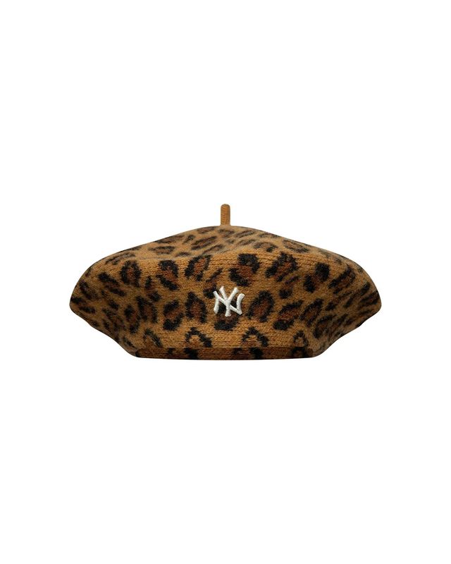 NEW ERA LEOPARD BERET YANKEES