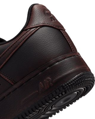 NIKE AIR FORCE 1 LOW RETRO PREMIUM BLACK