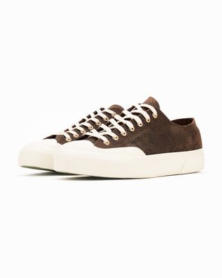 SUPERGA 2432 WORKS TUMBLED LEATHER BROWN