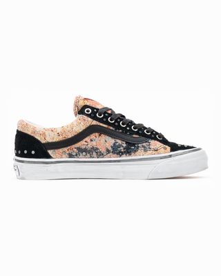 VANS LX OLD SKOOL 36 FLORAL RIVETS BLACK