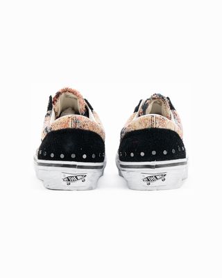 VANS LX OLD SKOOL 36 FLORAL RIVETS BLACK