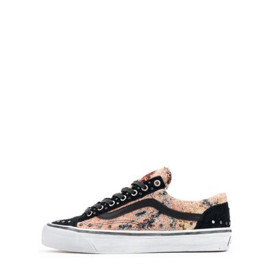VANS LX OLD SKOOL 36 FLORAL RIVETS BLACK