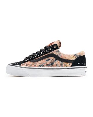 VANS LX OLD SKOOL 36 FLORAL RIVETS BLACK