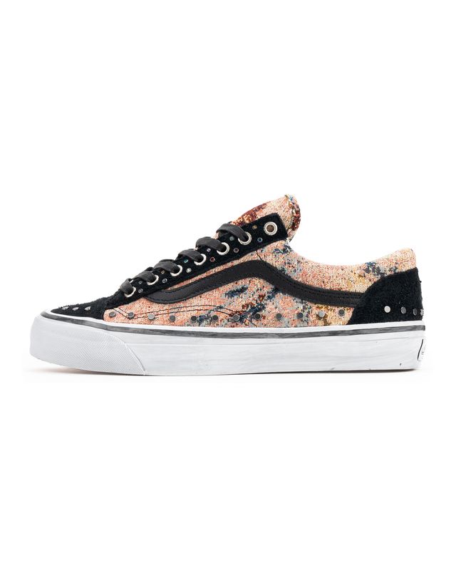 VANS LX OLD SKOOL 36 FLORAL RIVETS BLACK