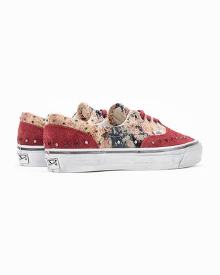 VANS LX ERA 95 FLORAL RIVETS BORDEAUX