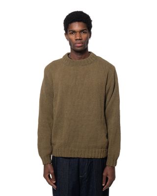 MAHARISHI UPCYCLED KNITTED CREWNECK