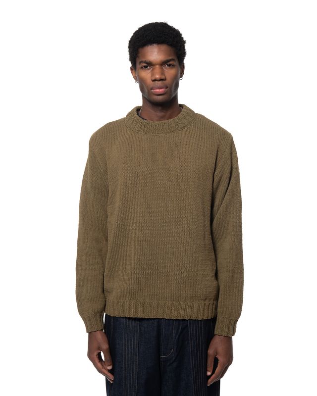 MAHARISHI UPCYCLED KNITTED CREWNECK
