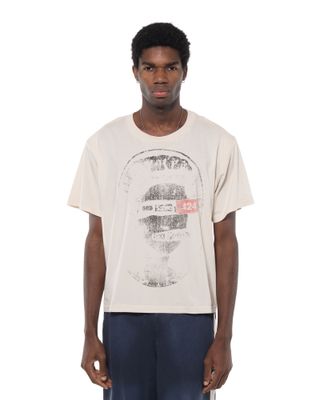 424 GOD SAVE 424 TEE SALT WHITE