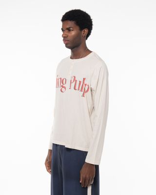 424 KING PULP TEE SALT WHITE